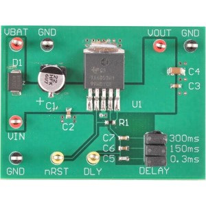 TPS7A6050EVM, Средства разработки интегральных схем (ИС) управления питанием TPS7A6050EVM