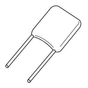 AR155C103K4R3338, Многослойные керамические конденсаторы - покрытие с содержанием свинца 50 VDC .01uF X7R 10 % 2.54 mm
