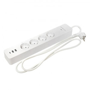 Умный удлинитель c USB Wi-Fi PRO EKF Connect RCE-2-WF