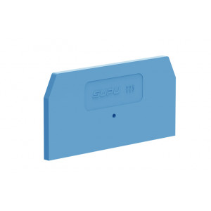 Боковая крышка 225184, Крышка боковая, для клемм TA2.5, с разъемом, цвет: синий