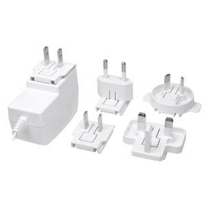 SMI12-12-KW-P5, Адаптеры переменного тока настенного монтажа ac-dc, 12 Vdc, 1 A, SW, multi-blade, no blades, P5 center pos, level VI, white
