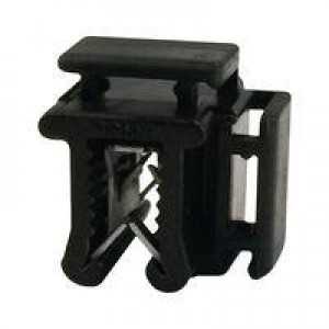 550251, Кабельные хомуты Cable Tie Holder, Edge Mount, Black, 100 per bag