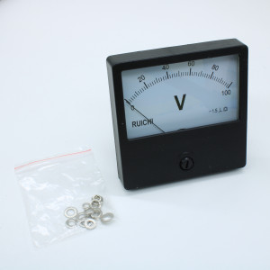 М42300     100В, Измерительная головка DCV 100V вертикального положения, класс точности 1,5