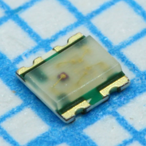 LTSTC19HE1WT, Светодиод smd 1,6х1,6мм/синий/470нм/28-180мкд - зеленый/525нм/112-450мкд - красный/624нм/45-180мкд/белый матовый/130°