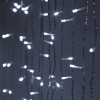 Светодиодная новогодняя гирлянда ЕNIGW - 400W Занавес 8 режимов 3*3 м холодный белый 320 LED IP20 220 V Б0051875