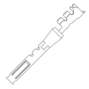 SC20WL-3S25, Стандартные цилиндрические контакты Trim Trio Socket 20 AWG Contact Sz 20