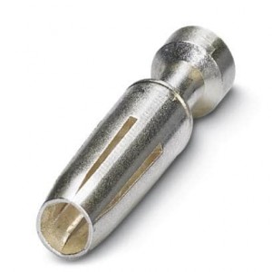 1663695, Сверхмощные разъемы питания Turn 2.5 Crimp Fem Diam. 3.00mm, Ag