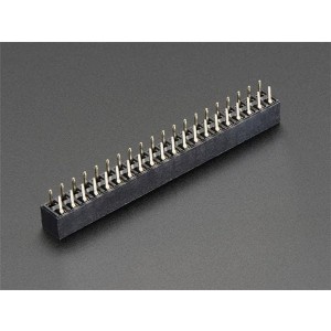 2243, Принадлежности Adafruit  GPIO Header for Raspberry Pi HAT - 2x20 Short Female Header