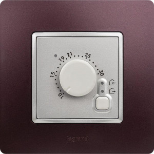 ETIKA Рамка 1 пост сливовая 672561