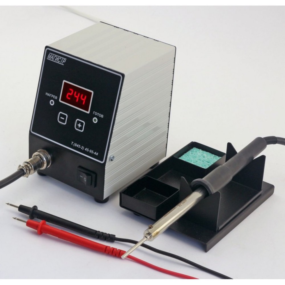 Изображение товара Паяльная станция Магистр Ц20-МП 90Вт 220В с функцией прозвонки