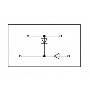 Клемма функц. WKFN 2,5 E/35/G2, Многоуровневая функциональная клемма, тип фиксации провода: пружинный, номинальное сечение: 2,5 мм кв., 24V, ширина: 5 мм, цвет: красный, тип монтажа: DIN 35