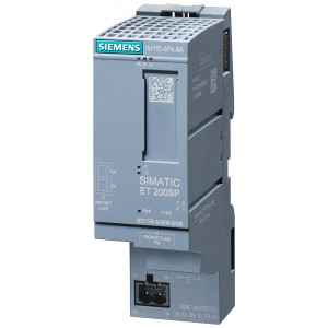 Интерфейсный модуль  6ES7155-6AR00-0AN0, SIMATIC ET 200SP, ИНТЕРФЕЙСНЫЙ МОДУЛЬ IM155-6PN BASIC ДЛЯ СЕТИ PROFINET, МАКС. 12 ПЕРИФЕРИЙНЫХ МОДУЛЯ, 2 ВСТРОЕННЫХ РАЗЪЁМА RJ45, В КОМПЛЕКТЕ СЕРВЕРНЫЙ МОДУЛЬ