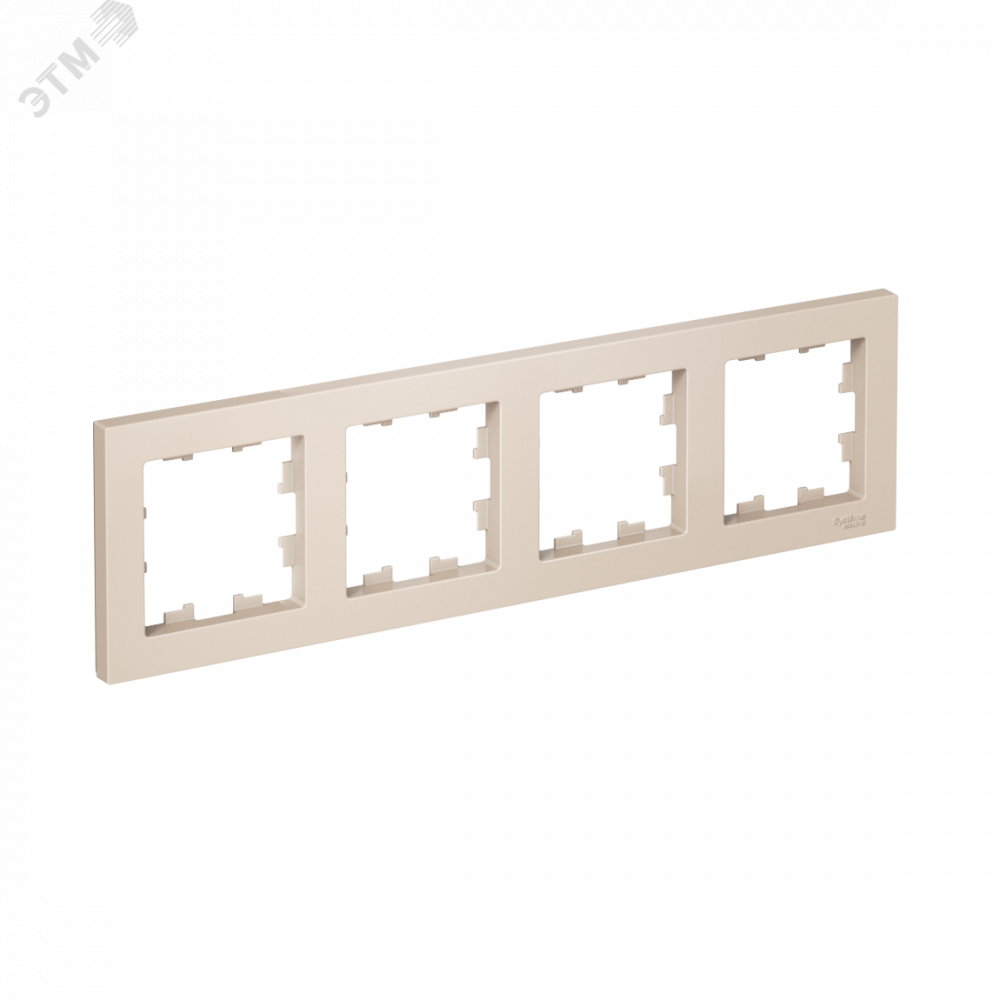 Изображение товара Рамка 4-м AtlasDesign универсальная бежевого цвета SE ATN000204
