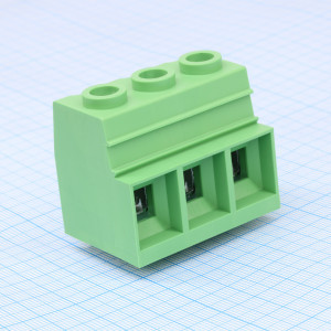 DG137T-15.0-03P-14-00A(H), Винтовой клеммный блок c рельефной обоймой, 3 контакта. Серия DG137T-15.0