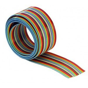 09180507005, Плоские кабели COLOUR COD FLAT CBL 50WIRE 100 FT/REEL