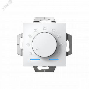 ATLASDESIGN ТЕРМОСТАТ электрон. теплого пола с датчиком, 10A, механизм, БЕЛЫЙ C3(+) ATN000135