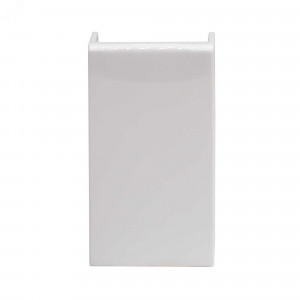 Заглушка VIVA 1мод. бел. 45016