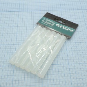 Клей-стержень D=11мм, L=100мм, 6шт.упак, для клеевого пистолета