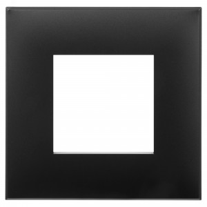 Рамка 1-м 2мод. Avanti "Черный матовый" 4412902