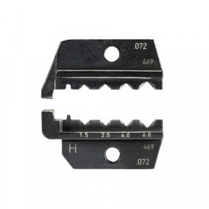 Обжимные губки revos "H" 05.502.5000.0, Обжимные губки для опрессовки контактов серия revos, тип "H", используются совместно с 95.101.0800.0