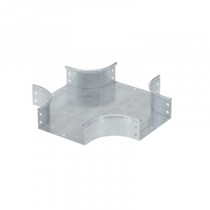 Ответвитель DPX крестообразный 200х50 в комплекте с крепежными элементами и соединительными пластинами 36184K