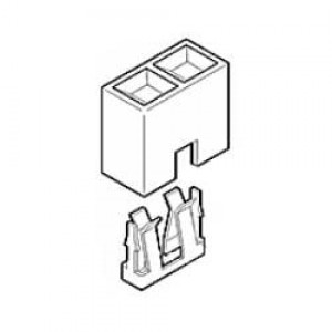 86730-101LF, Проводные клеммы и зажимы Centerline, Single Row, Shunt,Blk,.76um