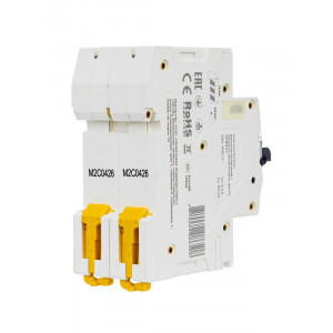 Выключатель автоматический модульный 2п C 4А M06N ARMAT IEK AR-M06N-2-C004