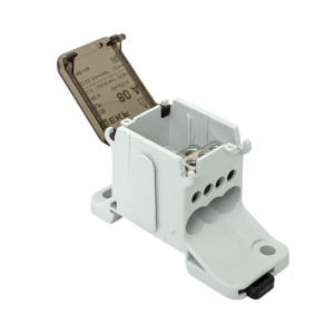 Клеммный блок распределительный КБР 80A EKF kbr80-rus