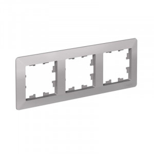 ATLASDESIGN AIR 3-постовая РАМКА, АЛЮМИНИЙ/дымчатый черный ATN220303