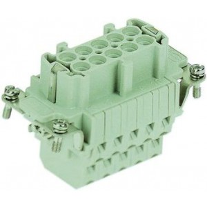 09330102772, Сверхмощные разъемы питания FEMALE INSERT HAN 10ESS CAGE CLMP