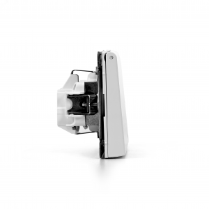 ARTGALLERY РОЗЕТКА с заз.со шт.с крышк, 16А, IP44,  механизм, быстрозажимные клеммы, белый GAL440146S