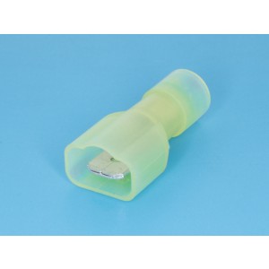 TAI-5.5IF, Клемма ножевая 6,3мм, вилка на провод 2,5-6.0мм, полностью изолированная, кратно 100шт.