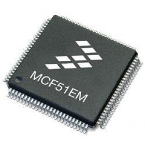 MCF51EM128CLL, 32-битные микроконтроллеры MCF51EM 32-bit MCU, ColdFire V1 core, 128KB Flash, 50MHz, QFP 100