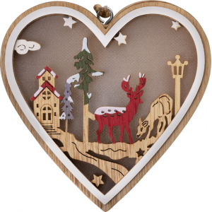 Гирлянда 95 055 NGF-D045-06 (игрушка сердце) 95055