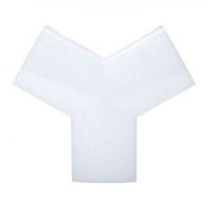 Фигурный коннектор для светодиодных линейных светильников ДБО-Y белый 10Вт 6500К IP20 LUMA EKF LBL-Y-10-W-6500