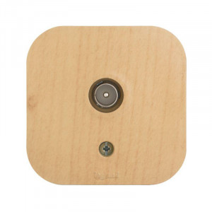 Quteo Розетка телевизионная TV Звезда наружная дерево 782269