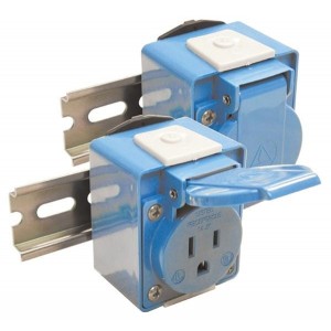 DMRBA, Модули подачи электропитания переменного тока DINRAIL MNT RCPT BLK 50 X 71 X 53.5