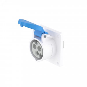 Розетка панельная IP44 16A 2P+E 230В DIS4221663