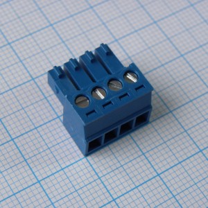15EDGK-3.5-04P-12-00A(H), Разъемный клеммный блок, 4 контакта. Серия 15EDGK-3.5