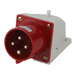 Вилка стационарная 524 3Р+РЕ 32А 380В IP44 (10/60/720) Б0032859