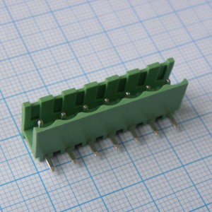 2EDGR-5.0-07P-14-00A(H), Разъемный клеммный блок на плату, 7 контактов. Серия 2EDGR-5.0