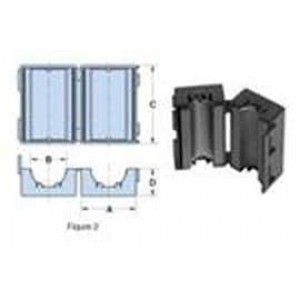 2644181281, Ферритовые фильтры с зажимами BB Freq 43&44 Mat 170Ohm @250MHz Round