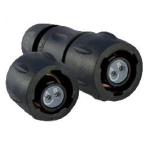 UTS6JC8E2S, Стандартный цилиндрический соединитель 2P Strt Socket Plug Backshell Size 8E