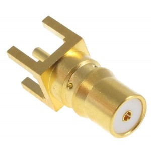 146-0701-201, РЧ соединители / Коаксиальные соединители QMA Vert PCB Jack