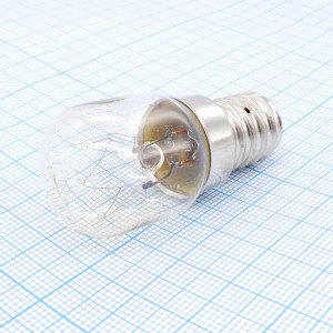 Лампа для духовой печи LBH15W 300C, Лампа для духовых шкафов 230В 15Вт, 300°С, резьбовой цоколь E14