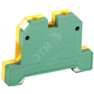 Зажим наборный ЗНИ-6PEN 6кв.мм (JXB-земля) YZN20-006-K52