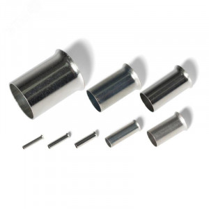 Наконечник штырьевой втулочный НШВ 1.5-8, Наконечник штыревой втулочный неизолированный 