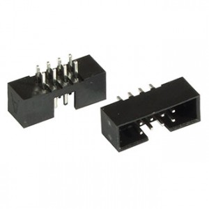 BH2-08(IDC2-08MS)PITCH 2.00 MM, IDC2 разъем, вилка на плату прямая двухрядная 8pin(2x4)., шаг 2.00мм