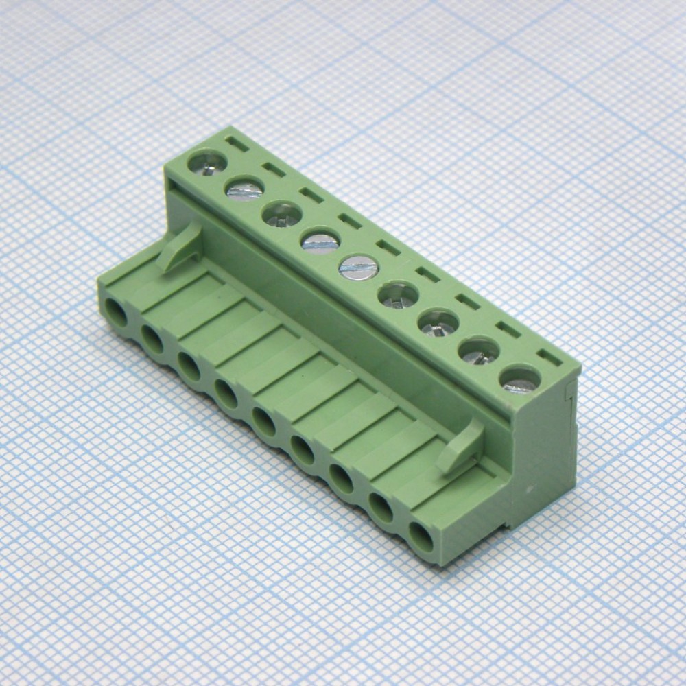 Изображение товара Разъемный клеммный блок 2EDGK-5.08-09P-14-00A(H) на 9 контактов