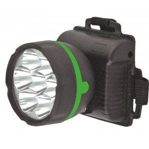 Фонарь налобный 909LED7 (7LED 1 режим; 3хR6 черн.) 11782